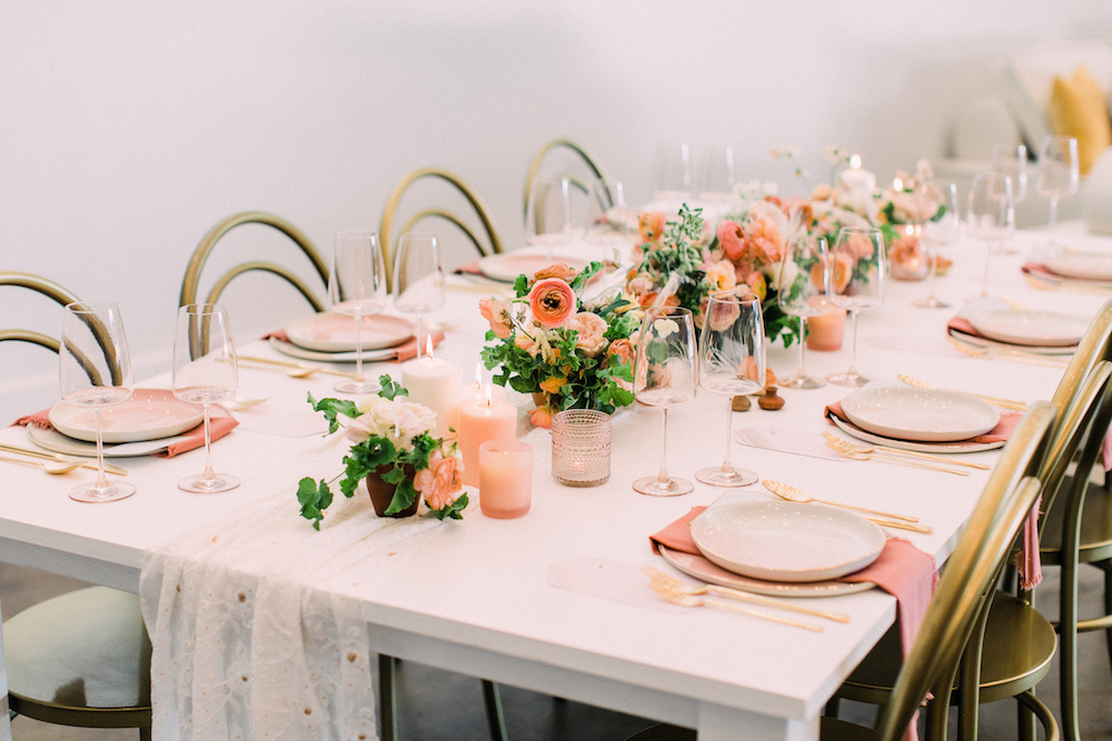 spring event table setting